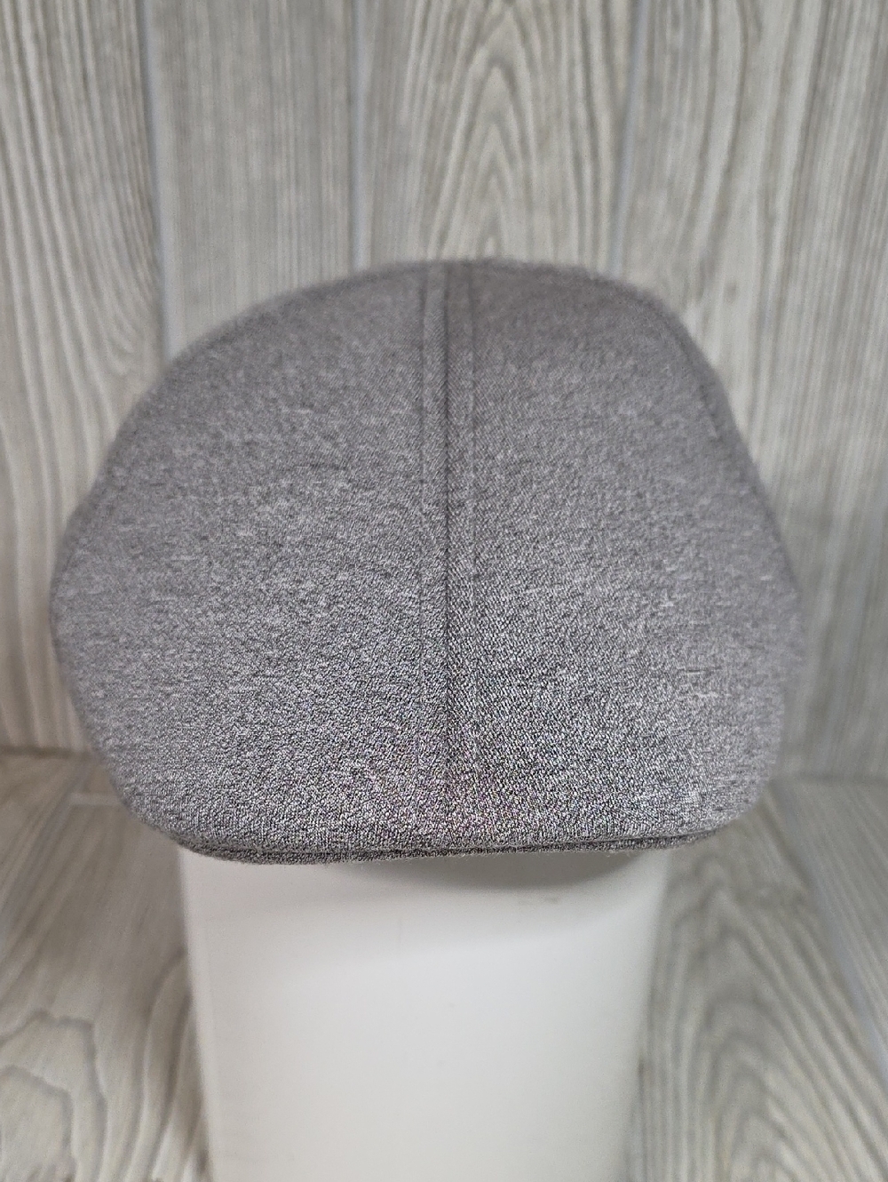 Wembley Melton Flat Top Ivy Cap Grey Adult Size Small/Medium
